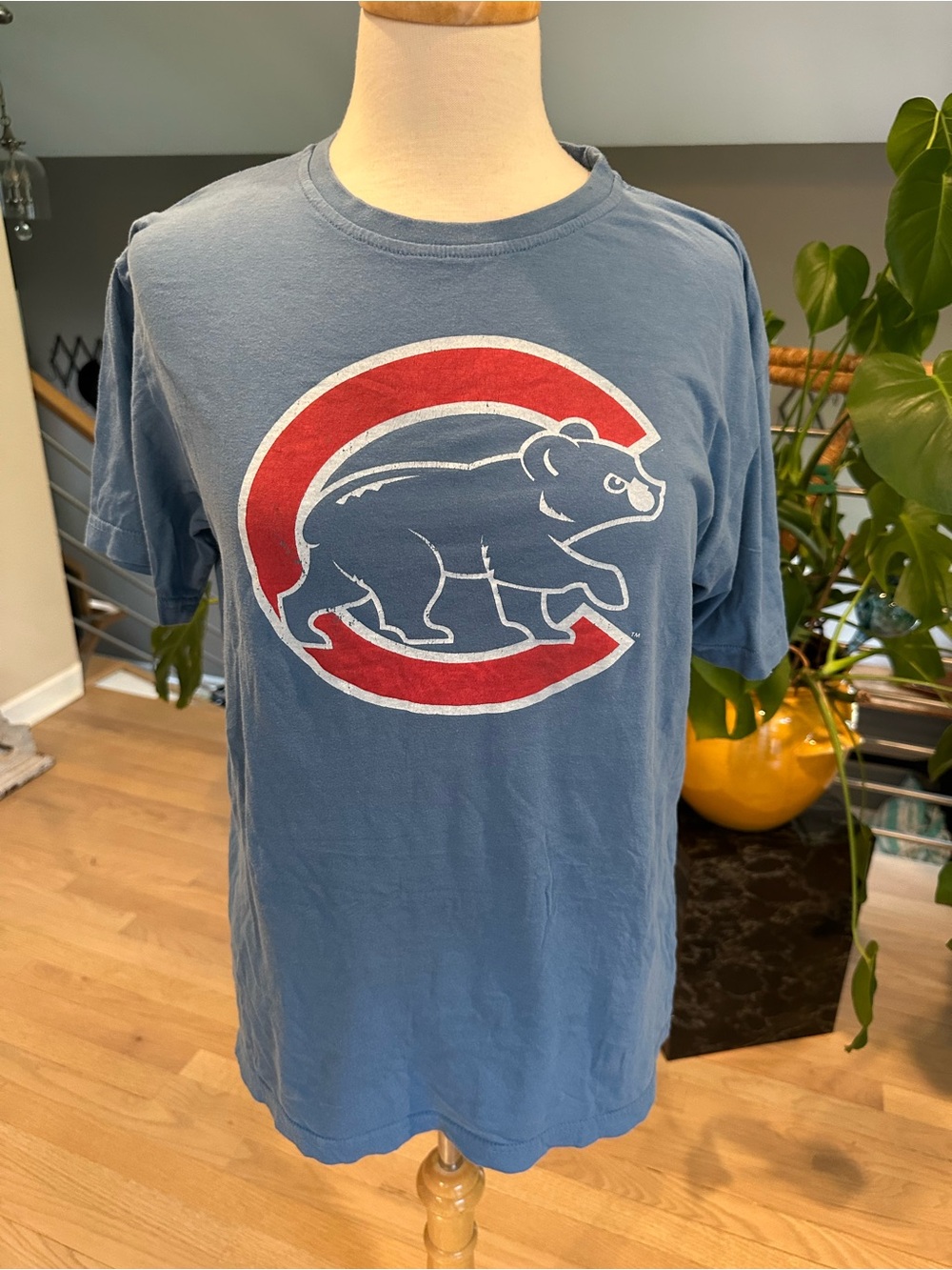 Chicago Cubs Soft Wright & Ditson Blue Tee